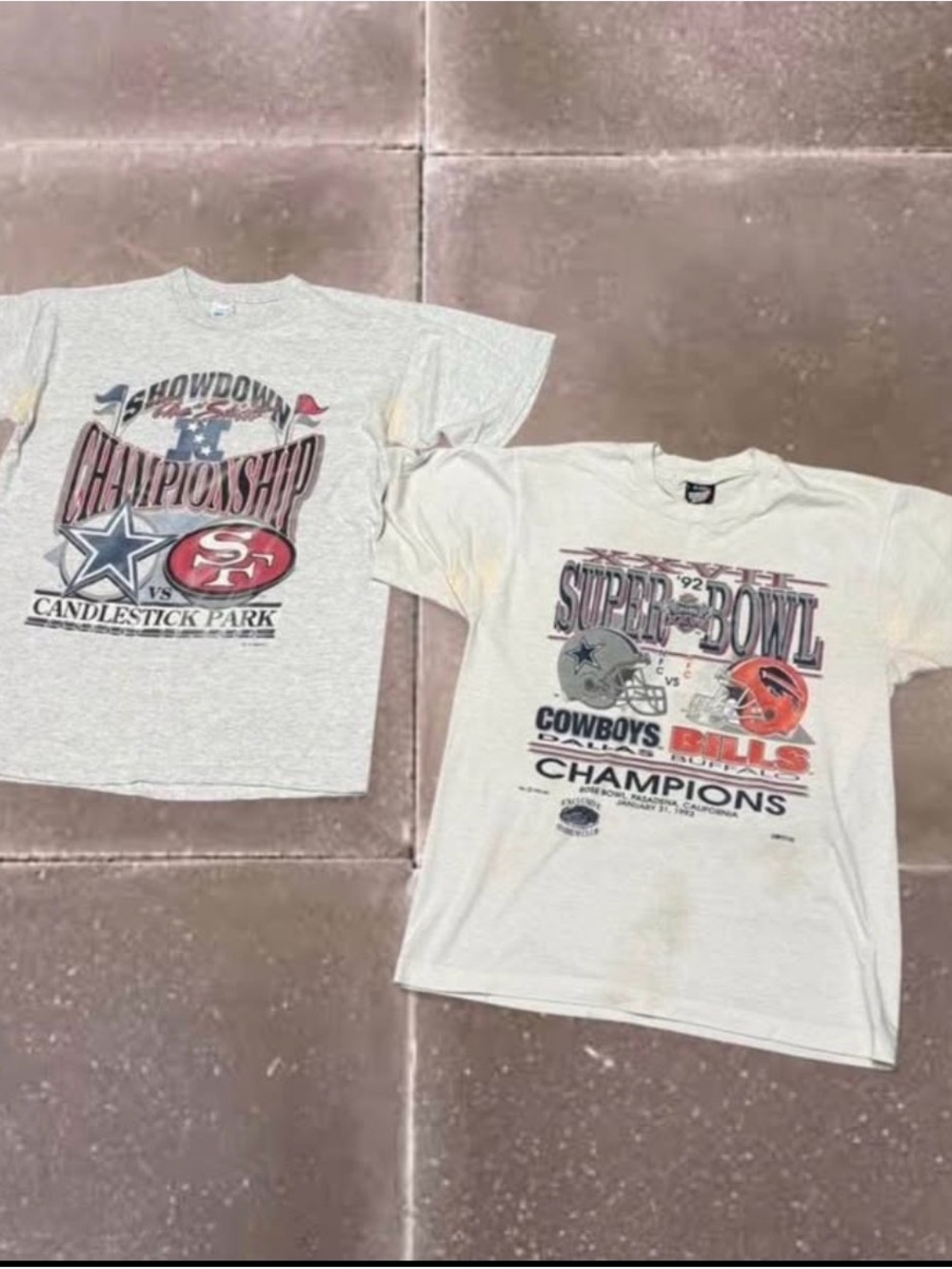 Vintage 1990’s Dallas Cowboys T Shirt Bundle